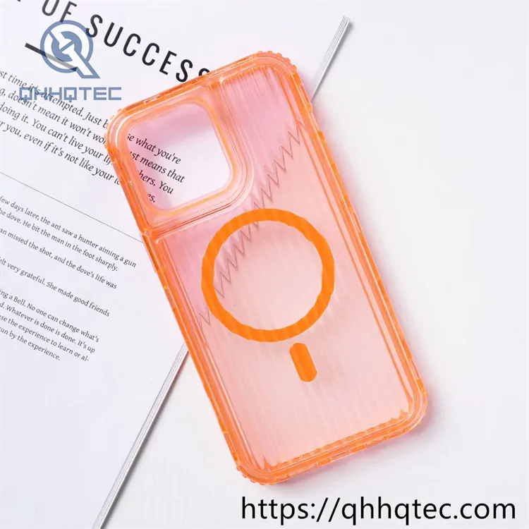 candy color vertical lines 3 in 1 magsafe case