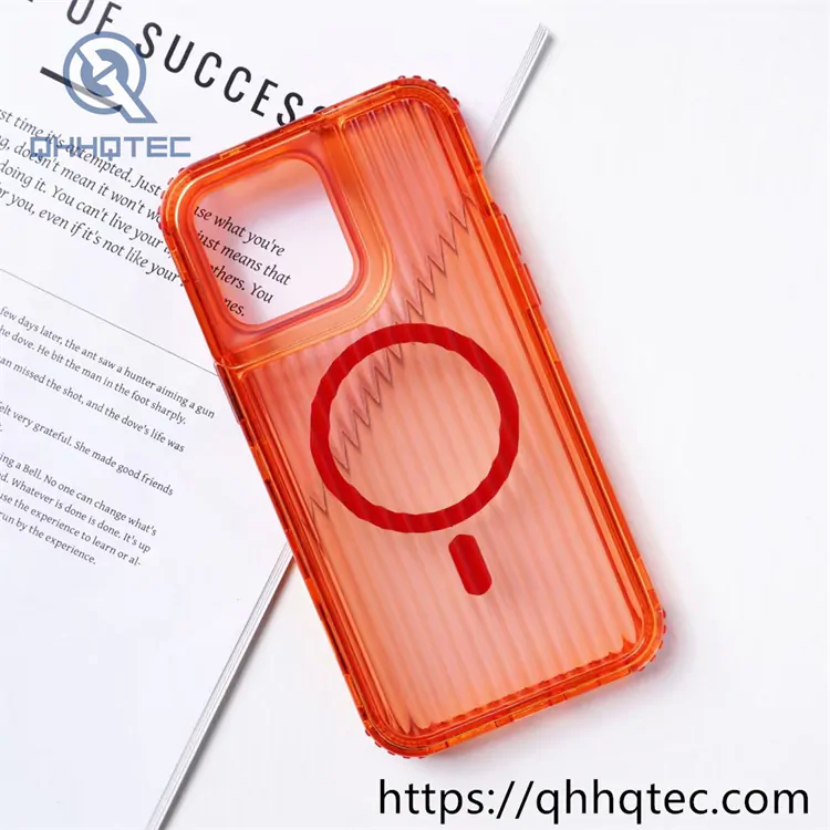 candy color vertical lines 3 in 1 magsafe case