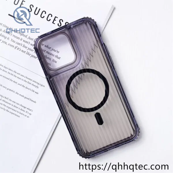 candy color vertical lines 3 in 1 magsafe case