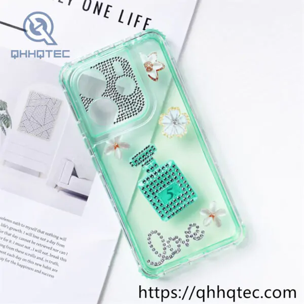 glitter 3 in 1 case diamond magsafe circle (复制)