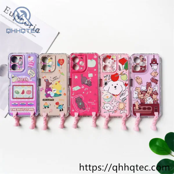 animal paintings 3 in 1 360 case with feet
