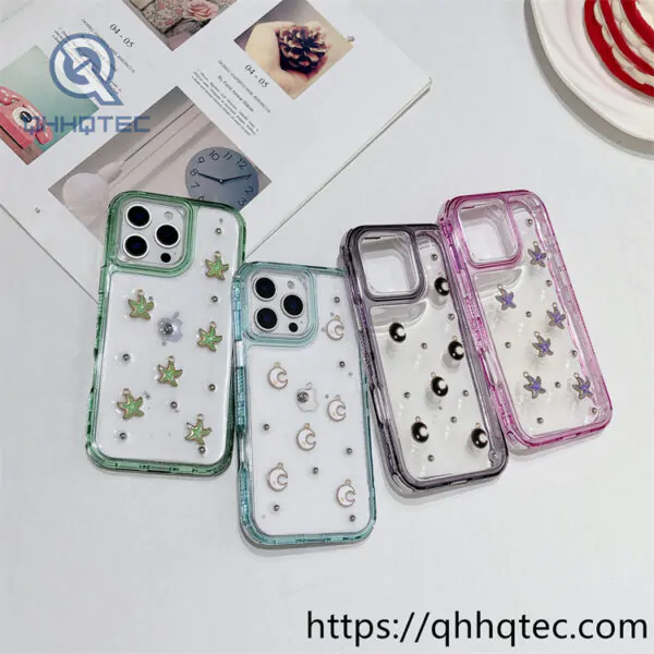 colorful frame 3 en 1 diy decoration dripping case