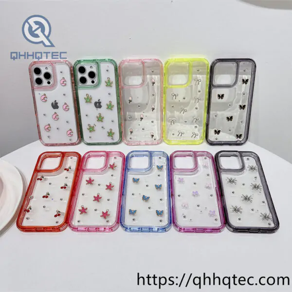 colorful frame 3 en 1 diy decoration dripping case