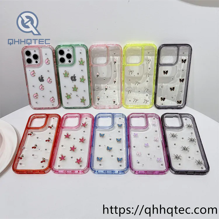 colorful frame 3 en 1 diy decoration dripping case