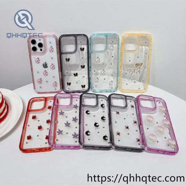 colorful frame 3 en 1 diy decoration dripping case