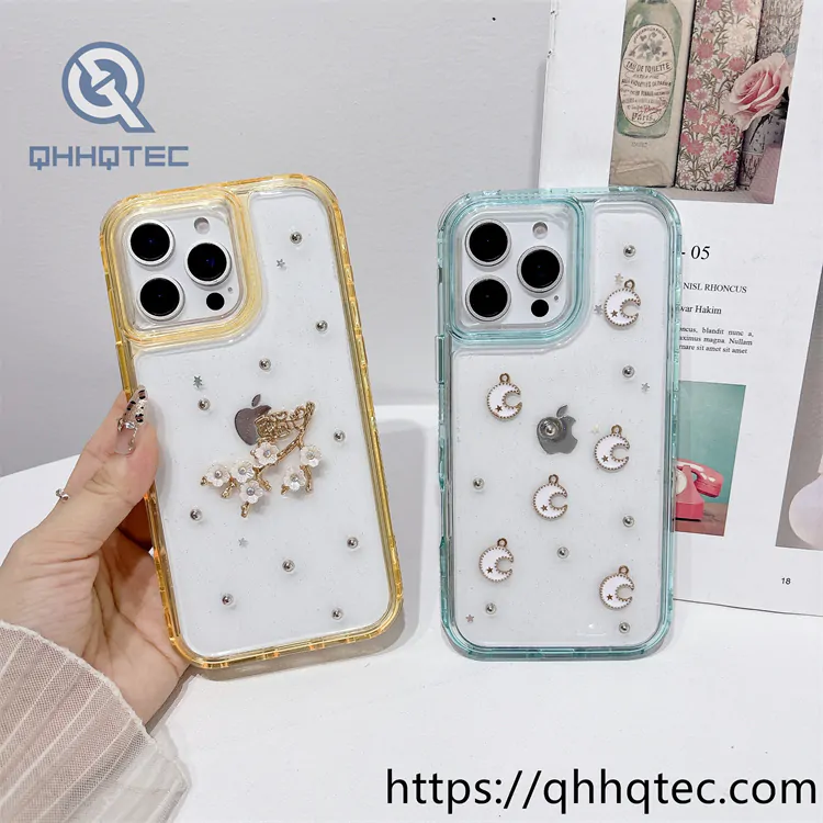 colorful frame 3 en 1 diy decoration dripping case