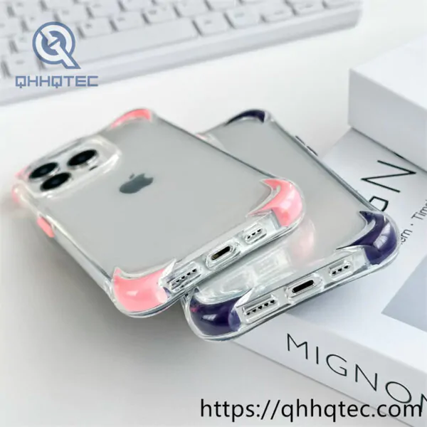 airbag protect transparent phone case