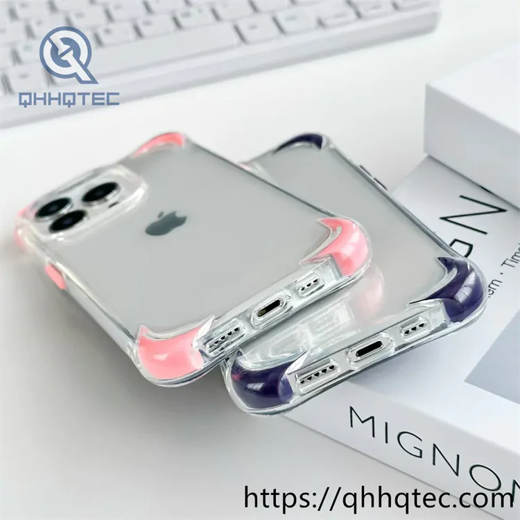 airbag protect transparent phone case
