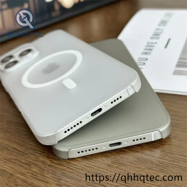clear case transparent magnetic with package