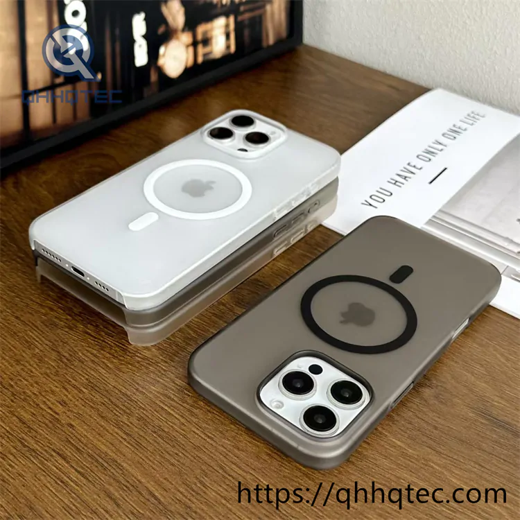 clear case transparent magnetic with package