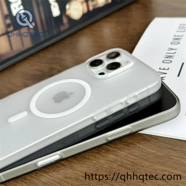 clear case transparent magnetic with package