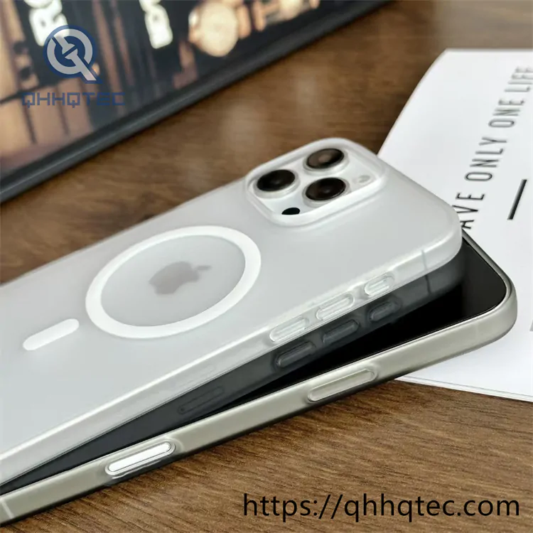 clear case transparent magnetic with package