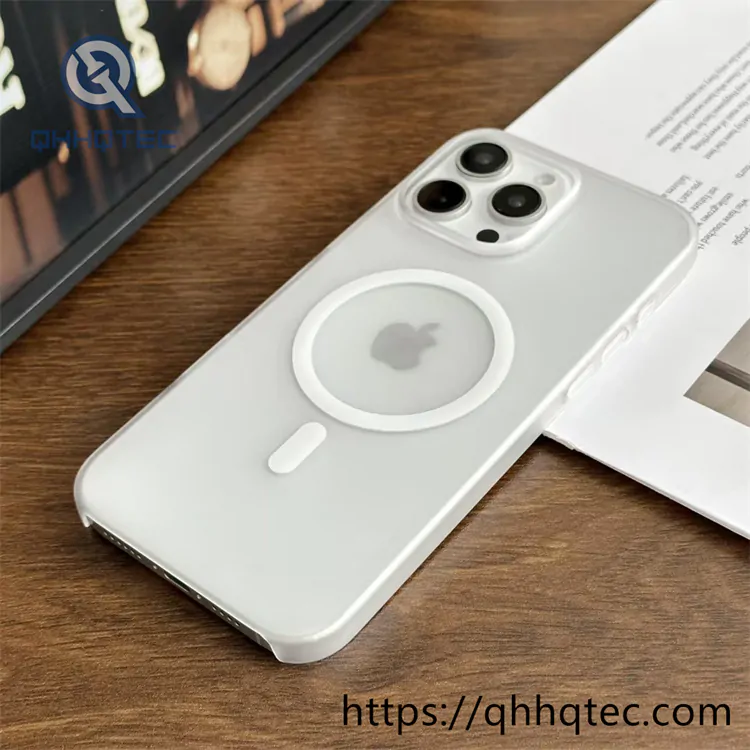 clear case transparent magnetic with package