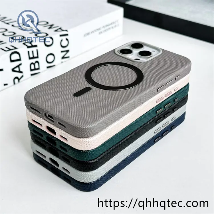 carlotta pattern metal magnetic ring phone case