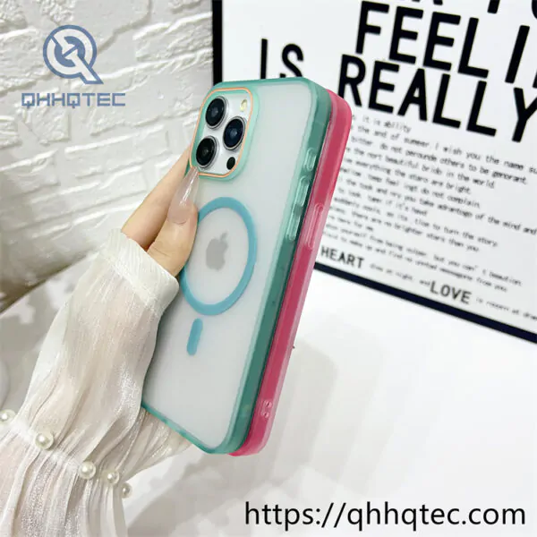skin texture magsafe candy colors case (复制)