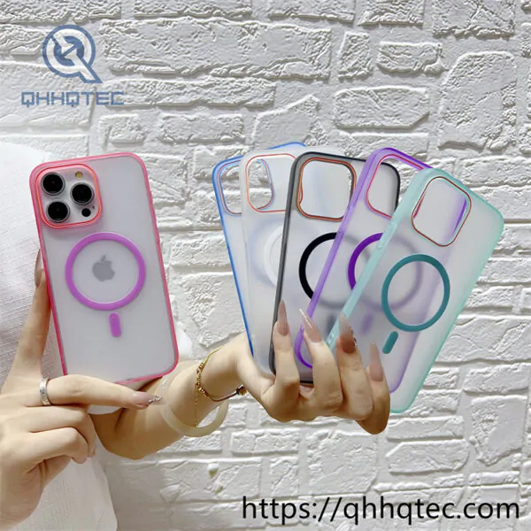 skin texture magsafe candy colors case (复制)