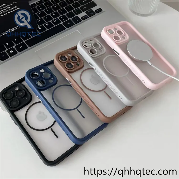 thick frame magnetic 360 case with ventilation hole
