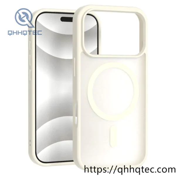 official magnetic transparent iphone 17 case