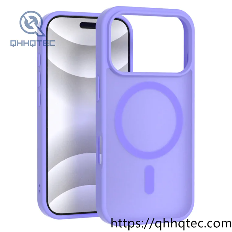 official magnetic transparent iphone 17 case