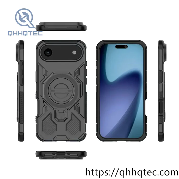mecha style 360 full pack magnetic phone case (复制)