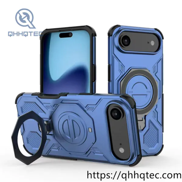 mecha style 360 full pack magnetic phone case (复制)
