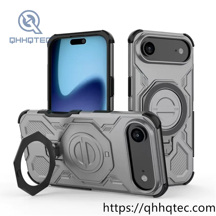 mecha style 360 full pack magnetic phone case (复制)