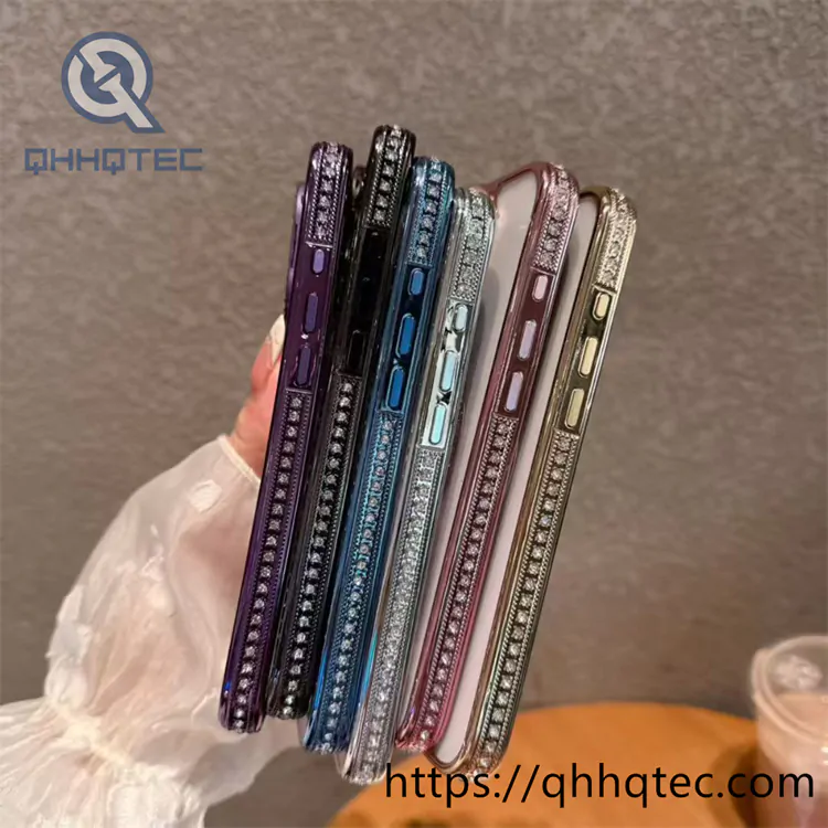 removable lens bracket diamond magsafe case/ electronic planting case