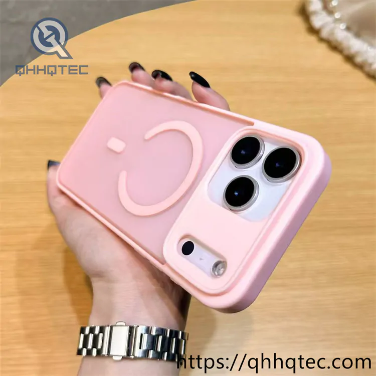 skin texture embedded circular ring bracket case (复制)