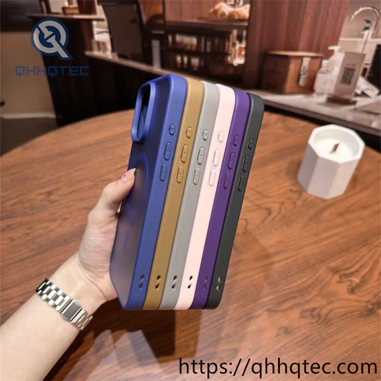 skin texture classic design magnetic case