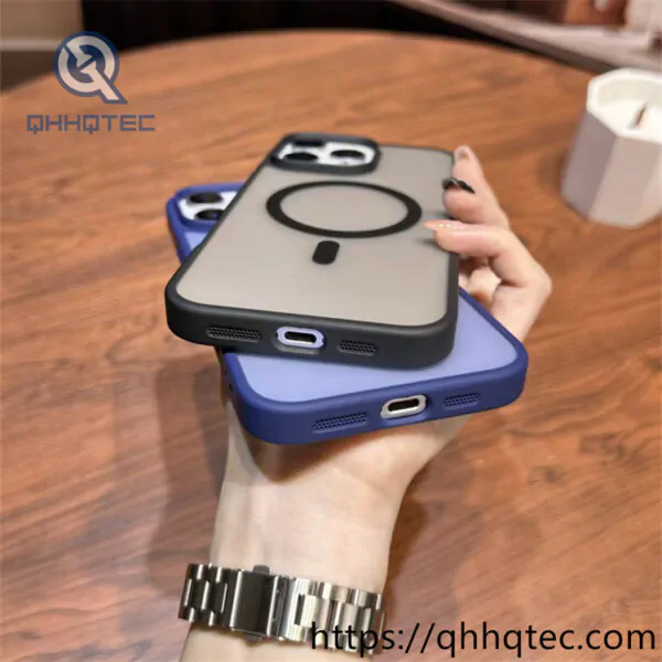 skin texture classic design magnetic case