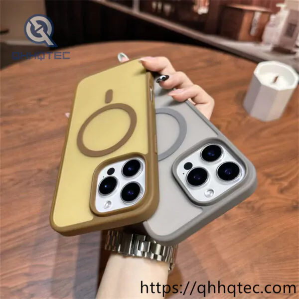 skin texture classic design magnetic case