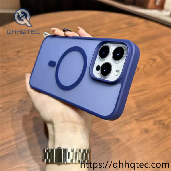 skin texture classic design magnetic case
