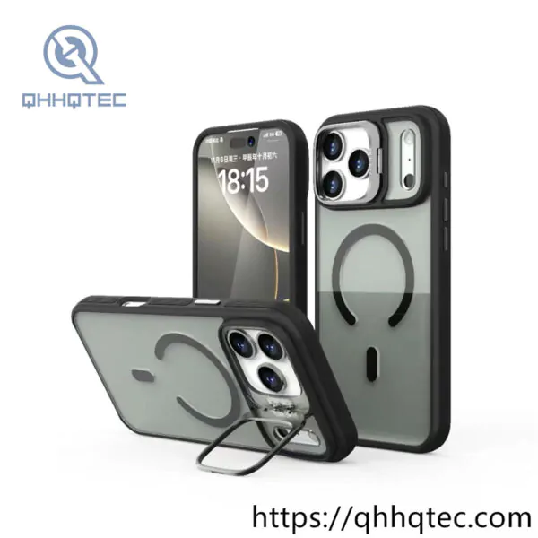 two colors ant slip phone magnetic case (复制)