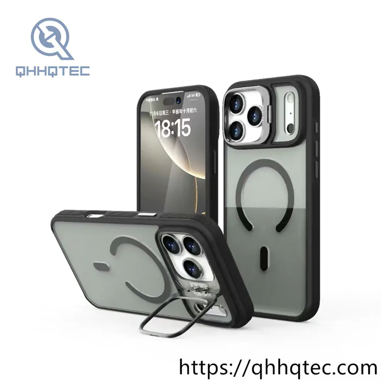 two colors ant slip phone magnetic case (复制)