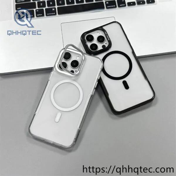 metal lens holder transparent magnetic case (复制)