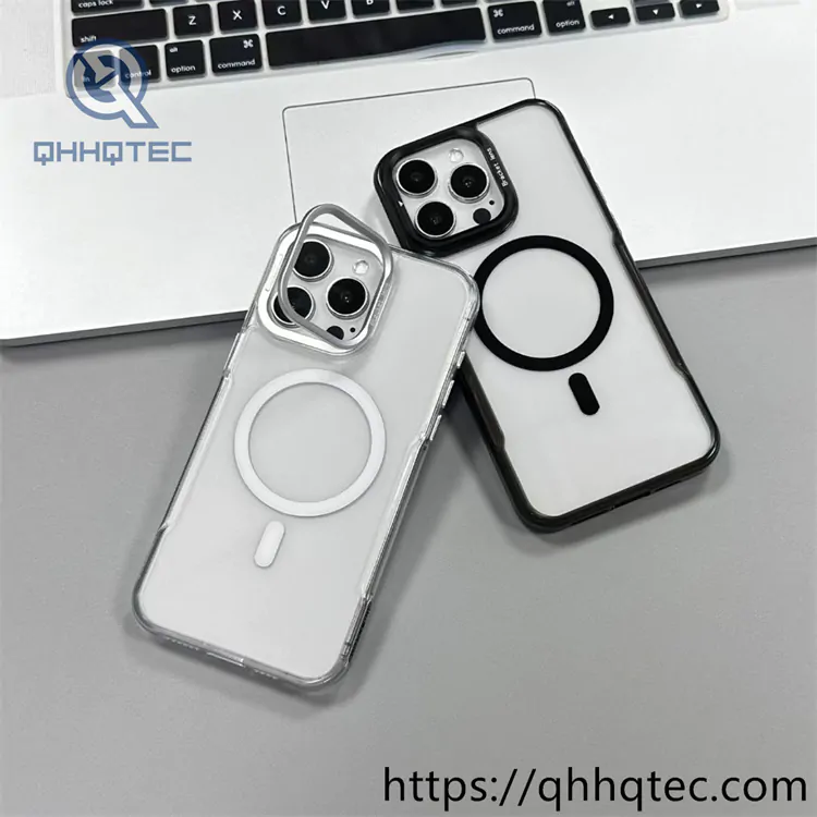metal lens holder transparent magnetic case (复制)