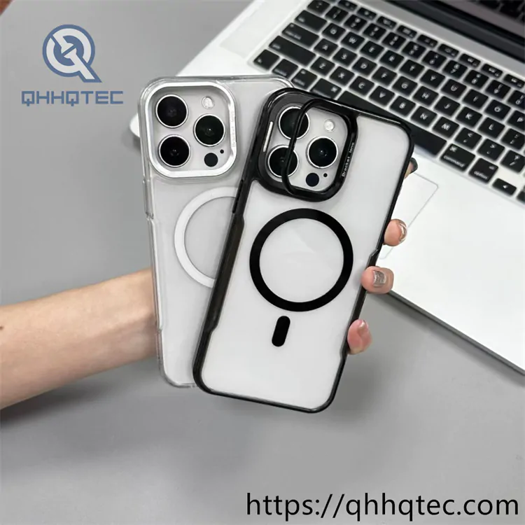metal lens holder transparent magnetic case (复制)