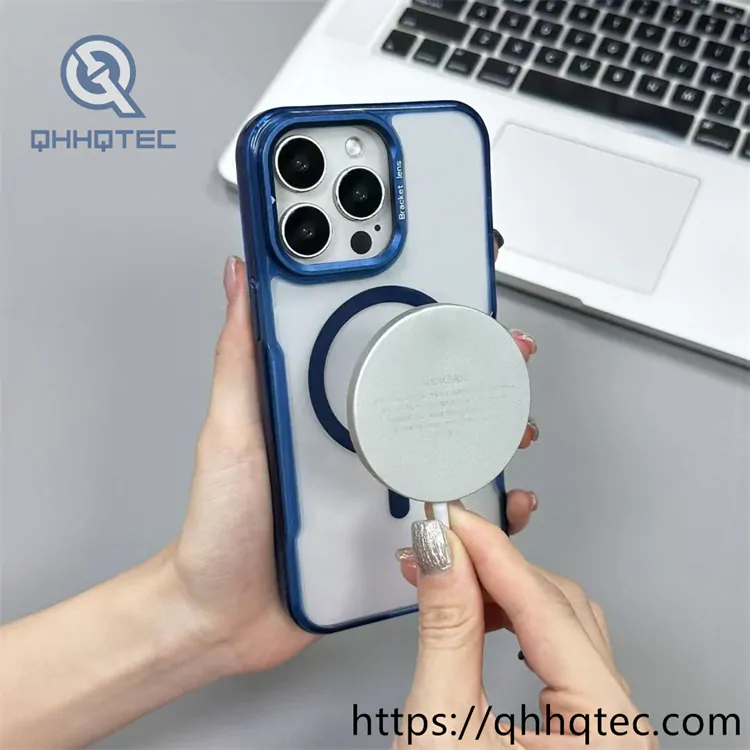 metal lens holder transparent magnetic case (复制)