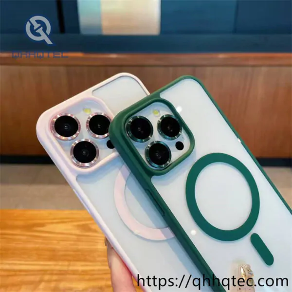 multicolor magnetic acrylic phone case