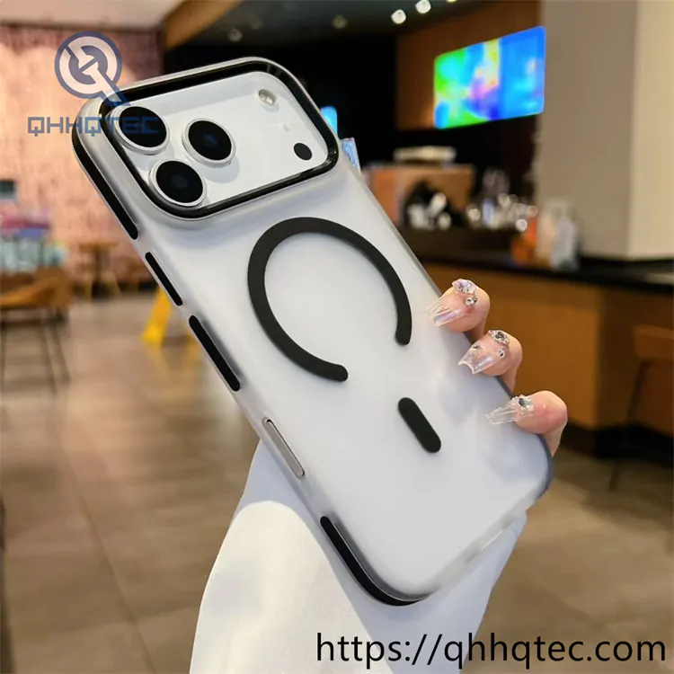 matte texture iphone 17 magsafe case