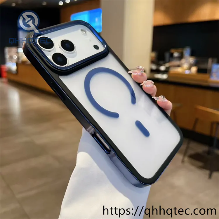 smooth acrylic magnetic metal phone case (复制)