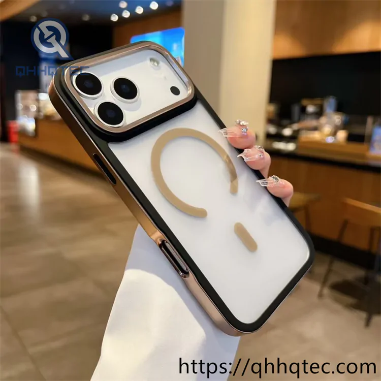 smooth acrylic magnetic metal phone case (复制)