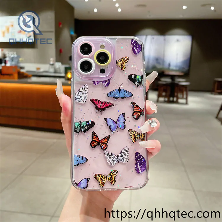 pro camera women design glitter case