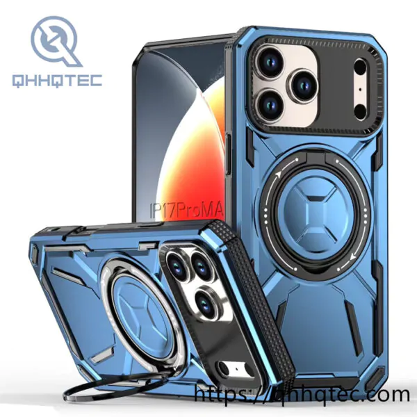 360 rotatable stand popsocked second generation golden armor case
