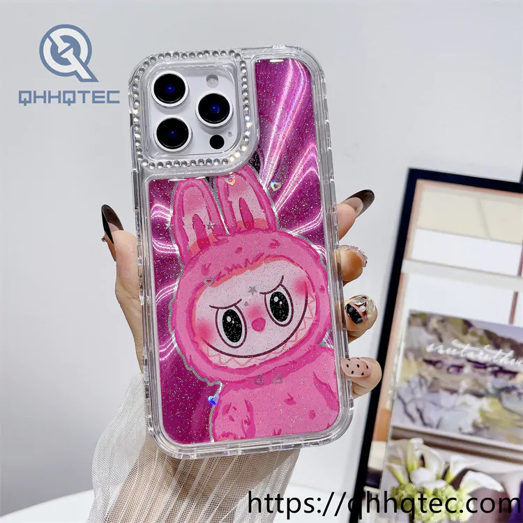 laser light 3 in 1 butterfly flowers case