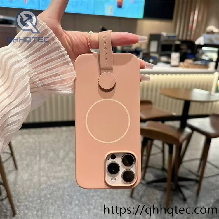 wristband portable silicone magnetic case
