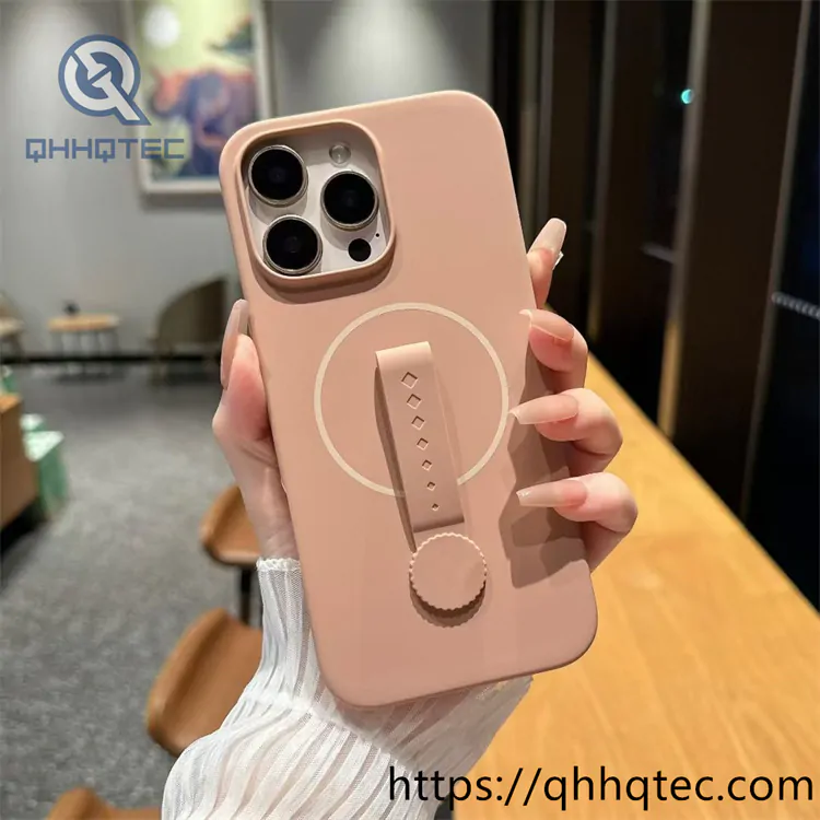 wristband portable silicone magnetic case