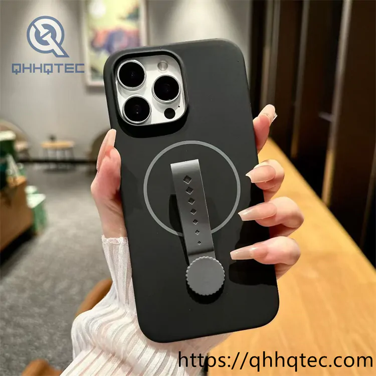 wristband portable silicone magnetic case