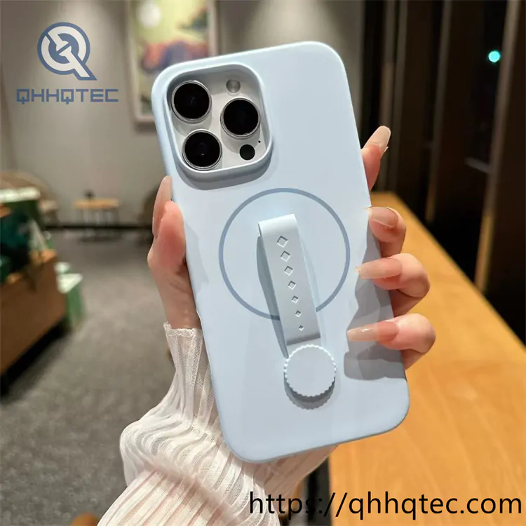 wristband portable silicone magnetic case