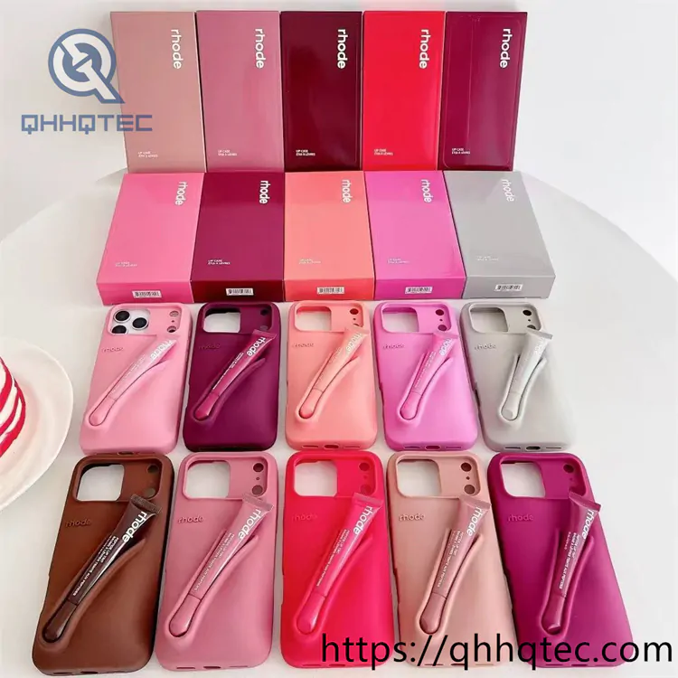 rhode lipstick silicone case with package